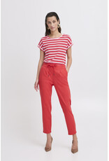 b.young b.young - Pamila jersey knit striped tee (Pointsettia Stripe)