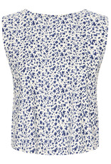 b.young b.young - Falakka O Neck Sleeveless Top (Medieval Blue)