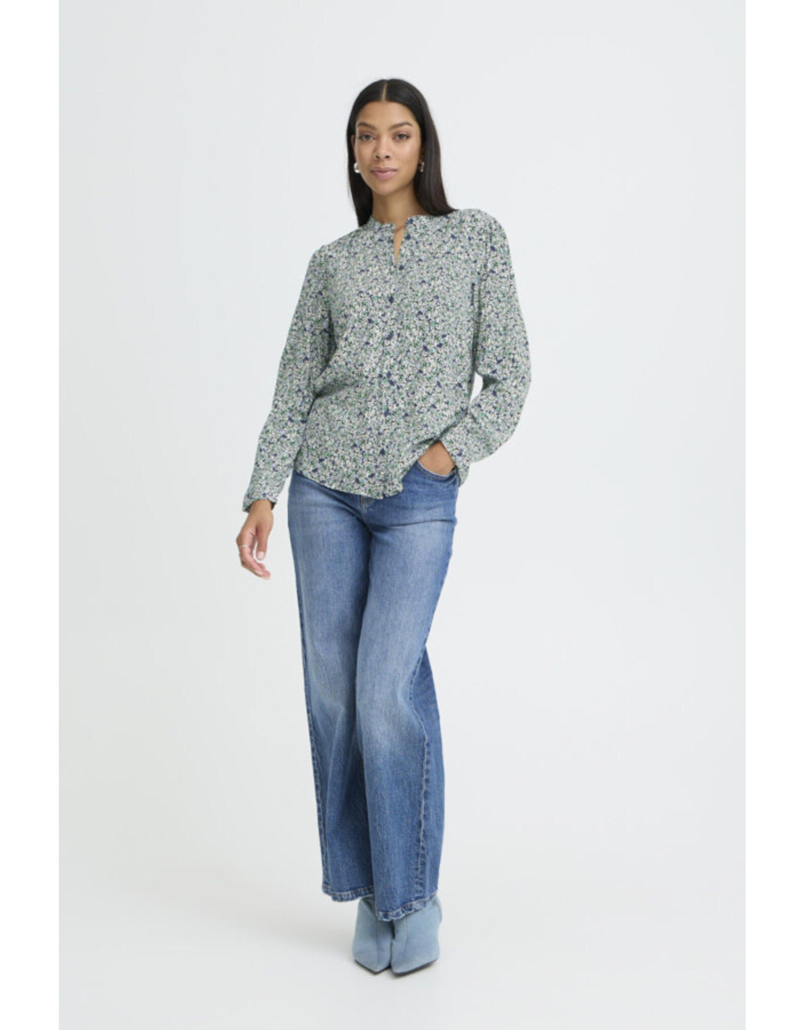 b.young b.young - Gabria Floral Print Blouse