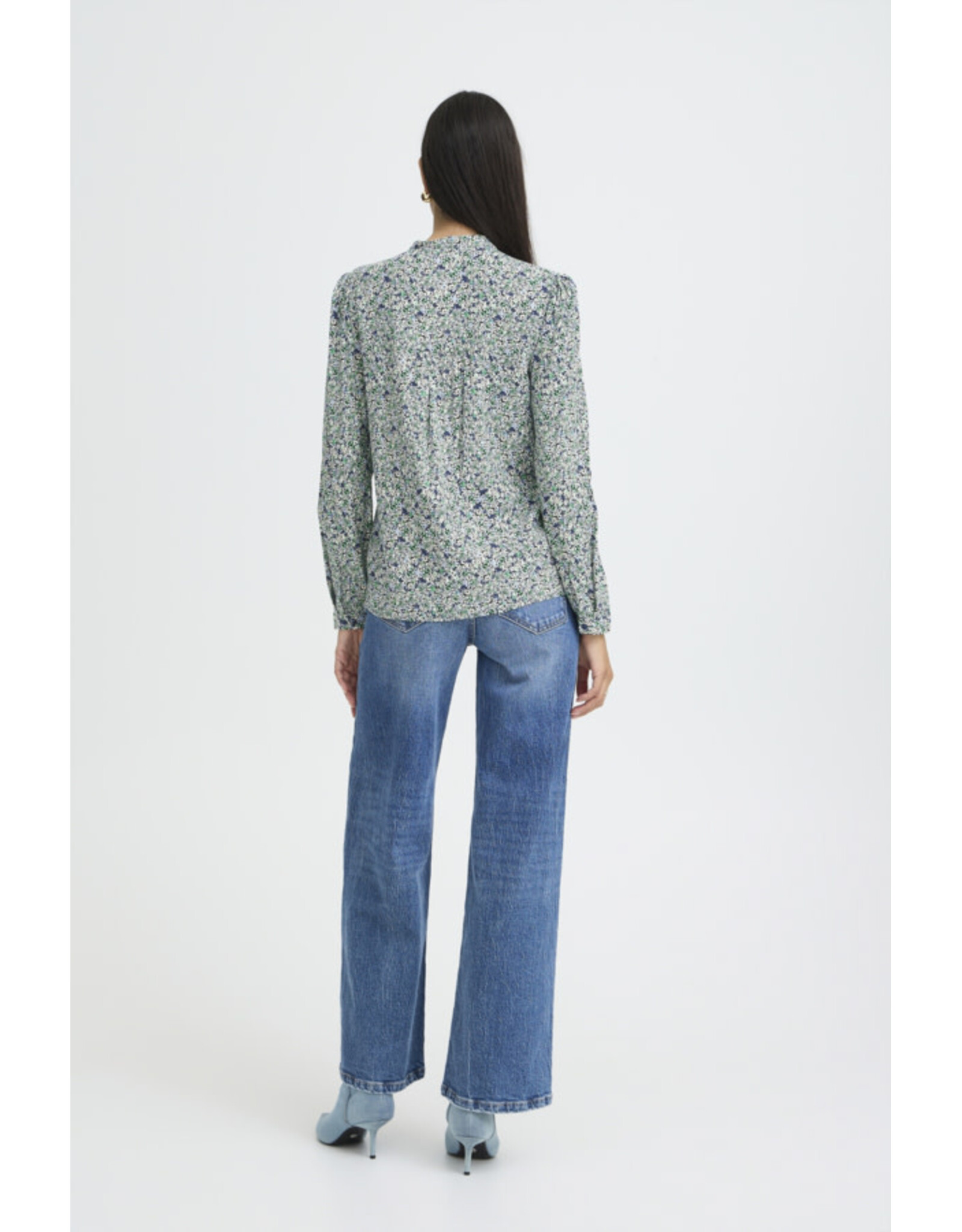 b.young b.young - Gabria Floral Print Blouse