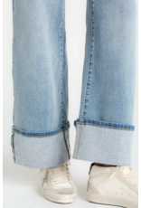 Liverpool Liverpool - Morgan Cuffed Crop Wide Leg W/trim (Rincon Beach)