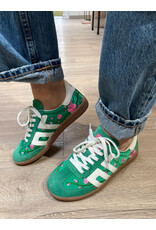 Gola Back 70 - Ghost (Green Satin - Flowers)