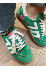 Gola Back 70 - Ghost (Green Satin - Flowers)