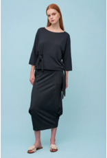 Astrid Astrid - 3/4 Sleeve Top (Black)