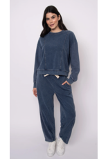 RD Style RD Style - Silco Denim Look French Terry Pants (Denim Blue)