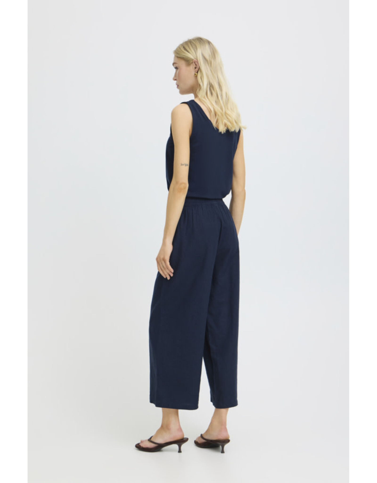 b.young b.young - Falakka Crop Pants (Cophenhagen Night)
