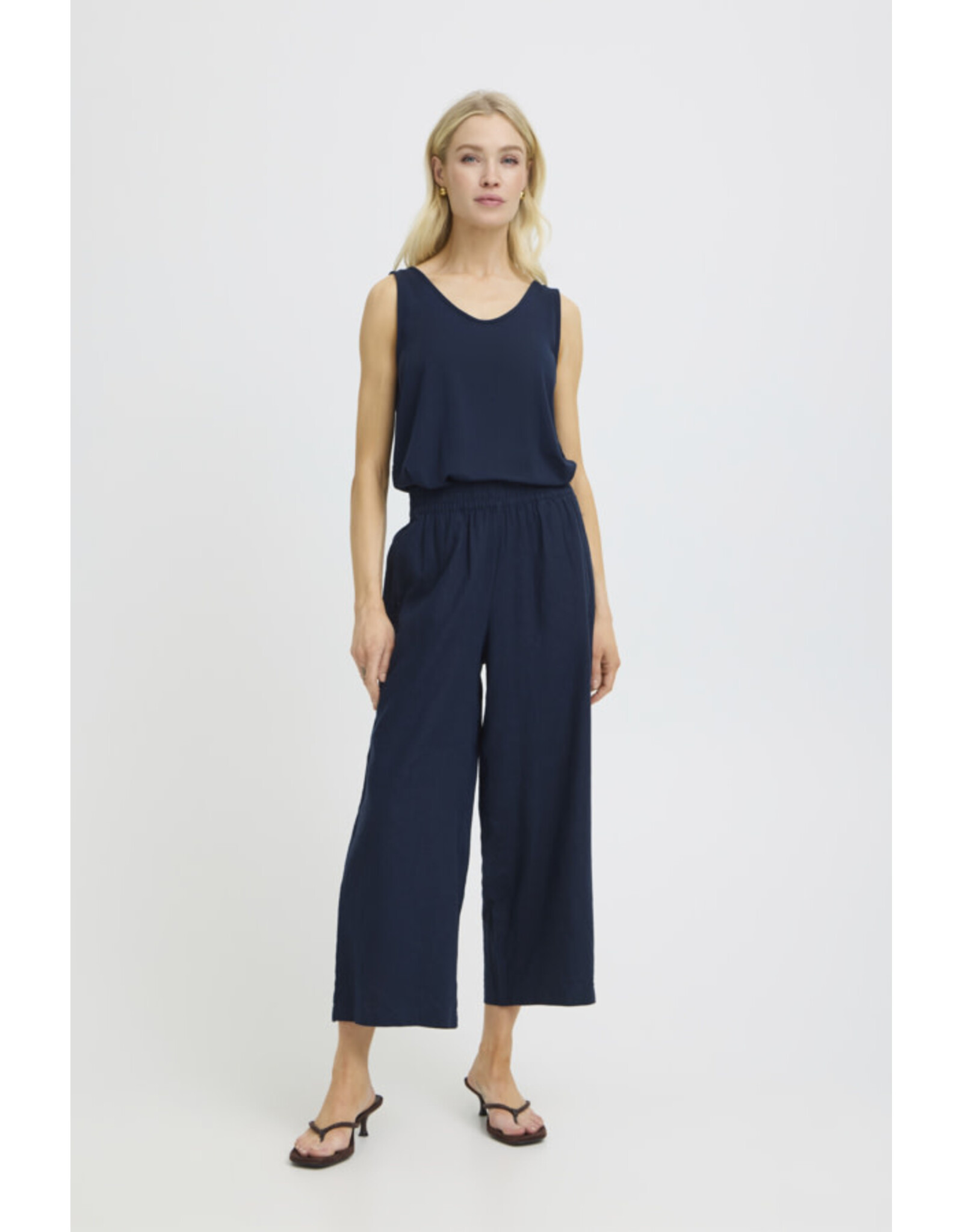 b.young b.young - Falakka Crop Pants (Cophenhagen Night)