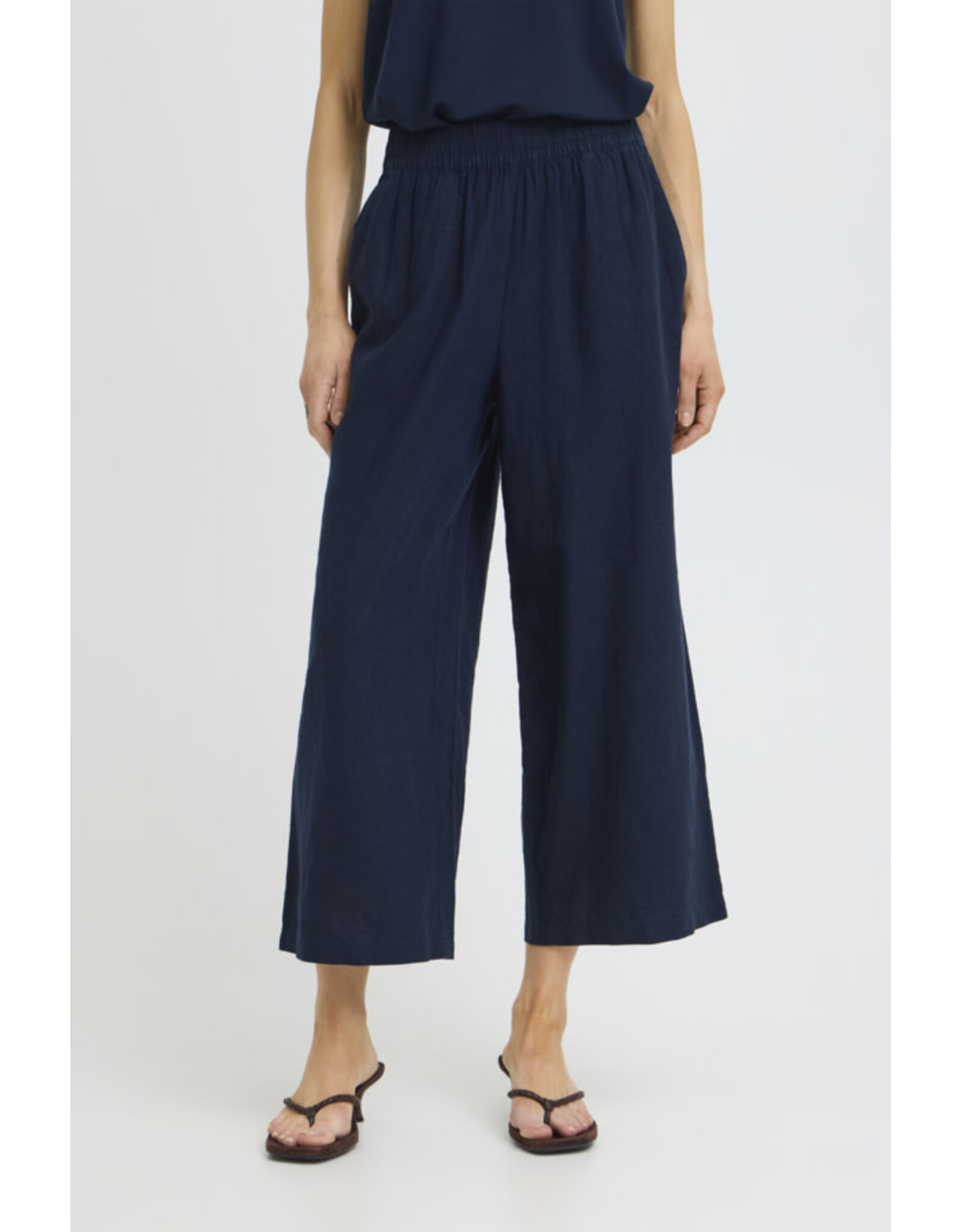 b.young b.young - Falakka Crop Pants (Cophenhagen Night)