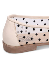 Bueno Bueno - Babs Polka Dot Flat (Cream Combo)