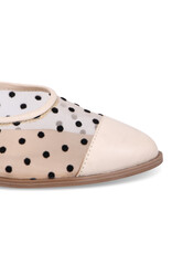 Bueno Bueno - Babs Polka Dot Flat (Cream Combo)