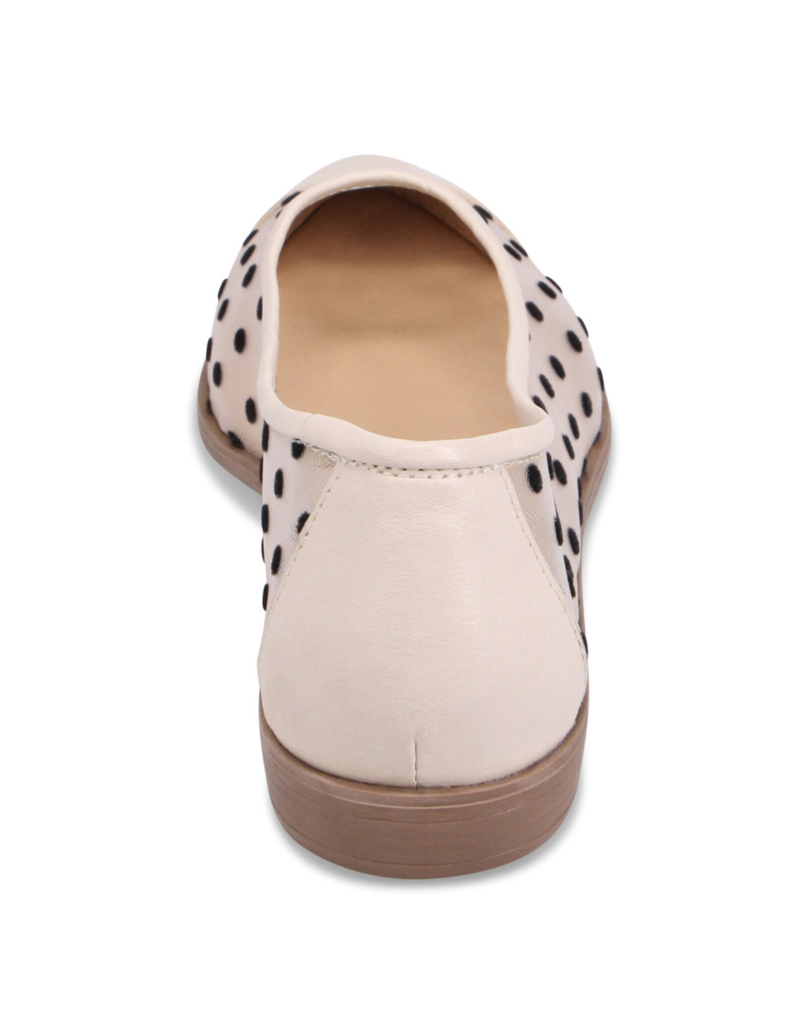 Bueno Bueno - Babs Polka Dot Flat (Cream Combo)