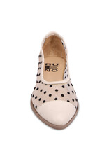 Bueno Bueno - Babs Polka Dot Flat (Cream Combo)