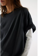 Free people Free People - We The Free Perfect Oversized Tee (Black)