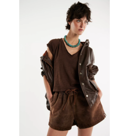 Free people Free People - We The Free Take 2 Tee (Double Espresso)