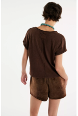 Free people Free People - We The Free Take 2 Tee (Double Espresso)