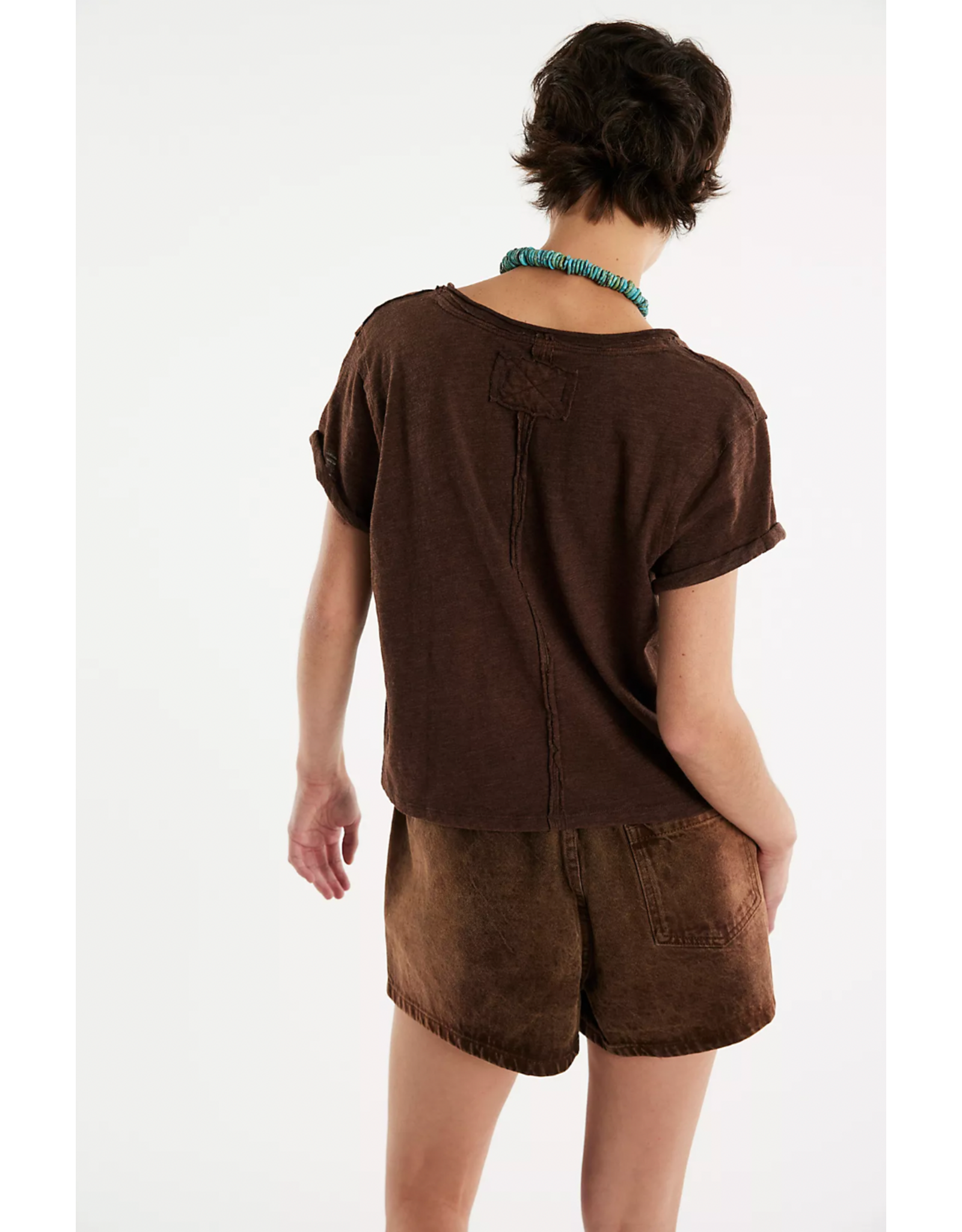 Free people Free People - We The Free Take 2 Tee (Double Espresso)