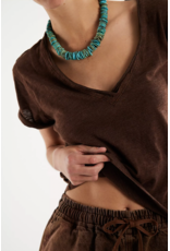 Free people Free People - We The Free Take 2 Tee (Double Espresso)