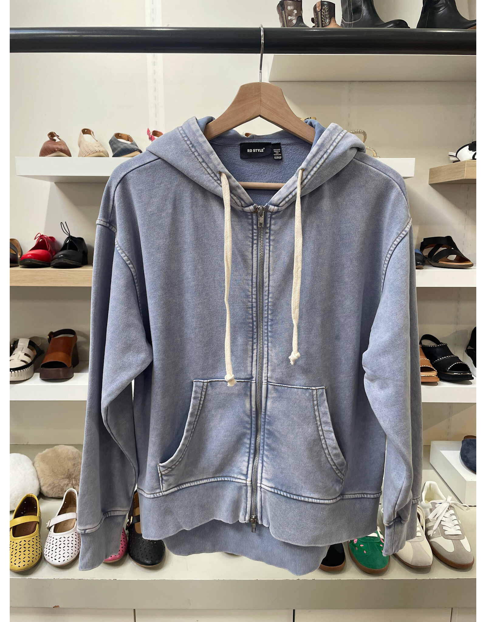 RD Style RD Style - Katty French Terry Hoodie (Ash Blue)