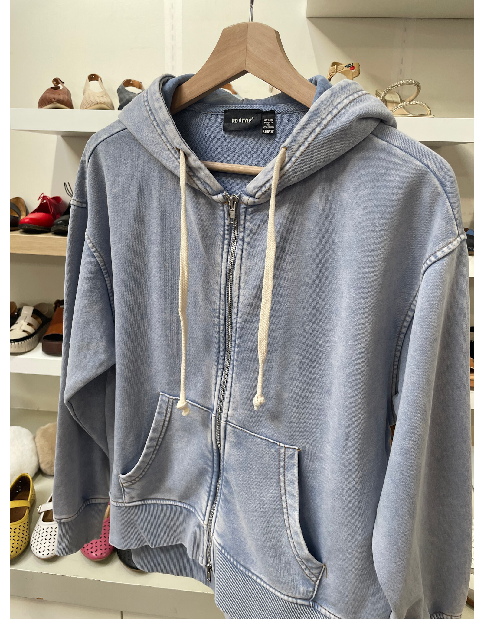 RD Style RD Style - Katty French Terry Hoodie (Ash Blue)