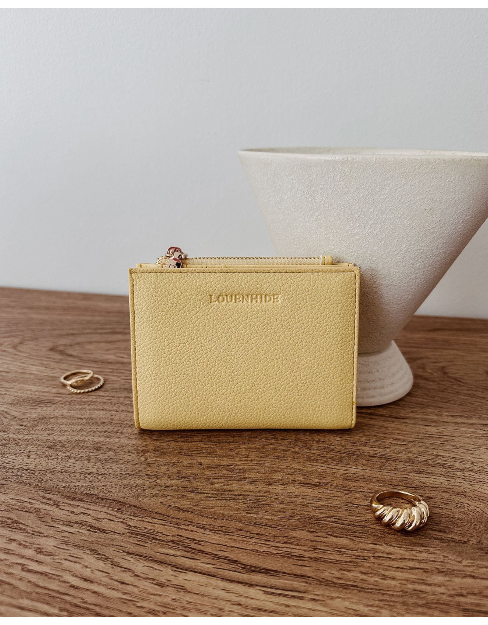Louenhide Louenhide - Lily Wallet (Butter Yellow)