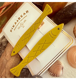 Pika & Bear Pika & Bear - "Sardinia" Fish Hair Clips