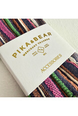 Pika & Bear Pika & Bear - "Notorious" Vertical Striped Crew Sock