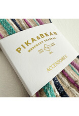 Pika & Bear Pika & Bear - "Notorious" Vertical Striped Crew Sock