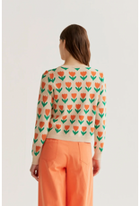 Compania Fantastica Compania Fantastica -  Tulip Print Cardigan