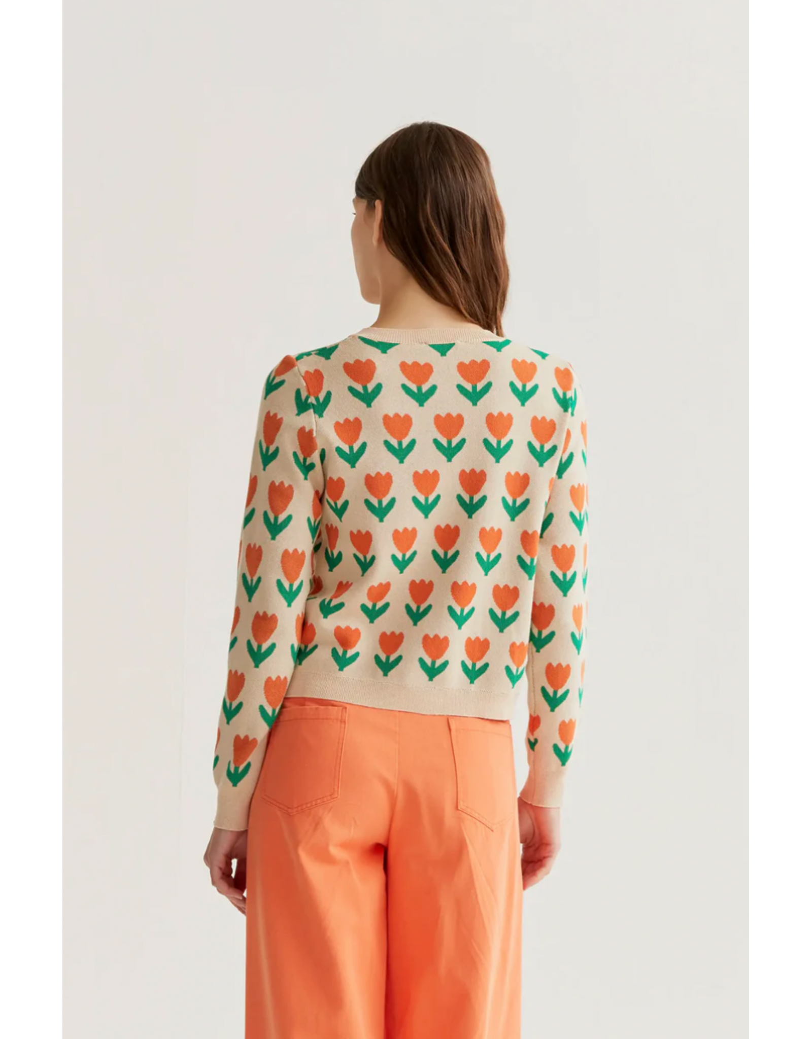 Compania Fantastica Compania Fantastica -  Tulip Print Cardigan
