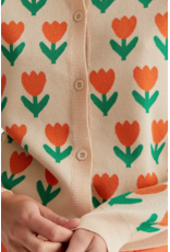 Compania Fantastica Compania Fantastica -  Tulip Print Cardigan