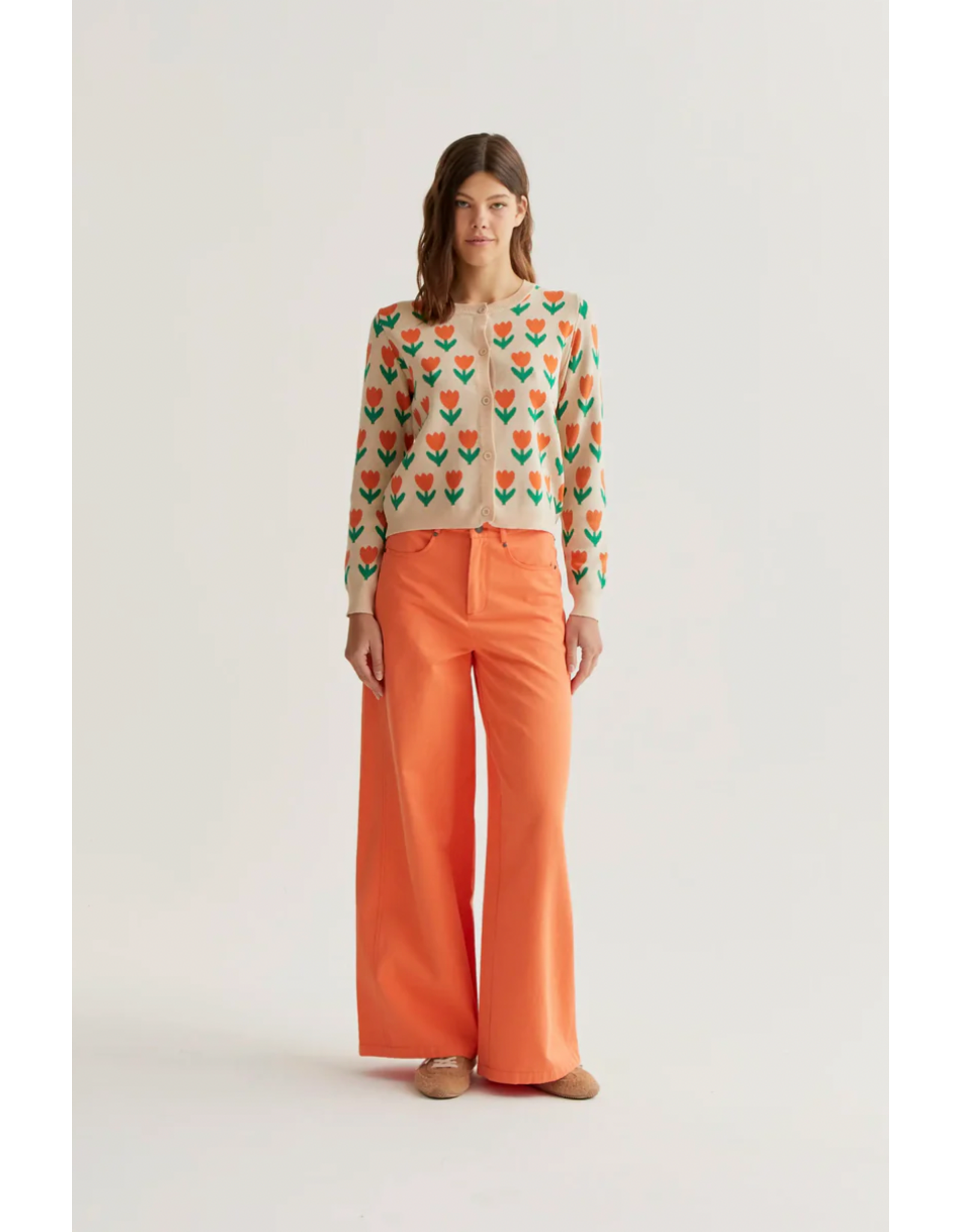 Compania Fantastica Compania Fantastica -  Tulip Print Cardigan