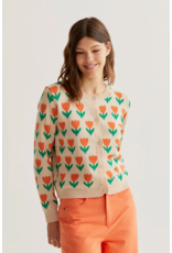 Compania Fantastica Compania Fantastica -  Tulip Print Cardigan