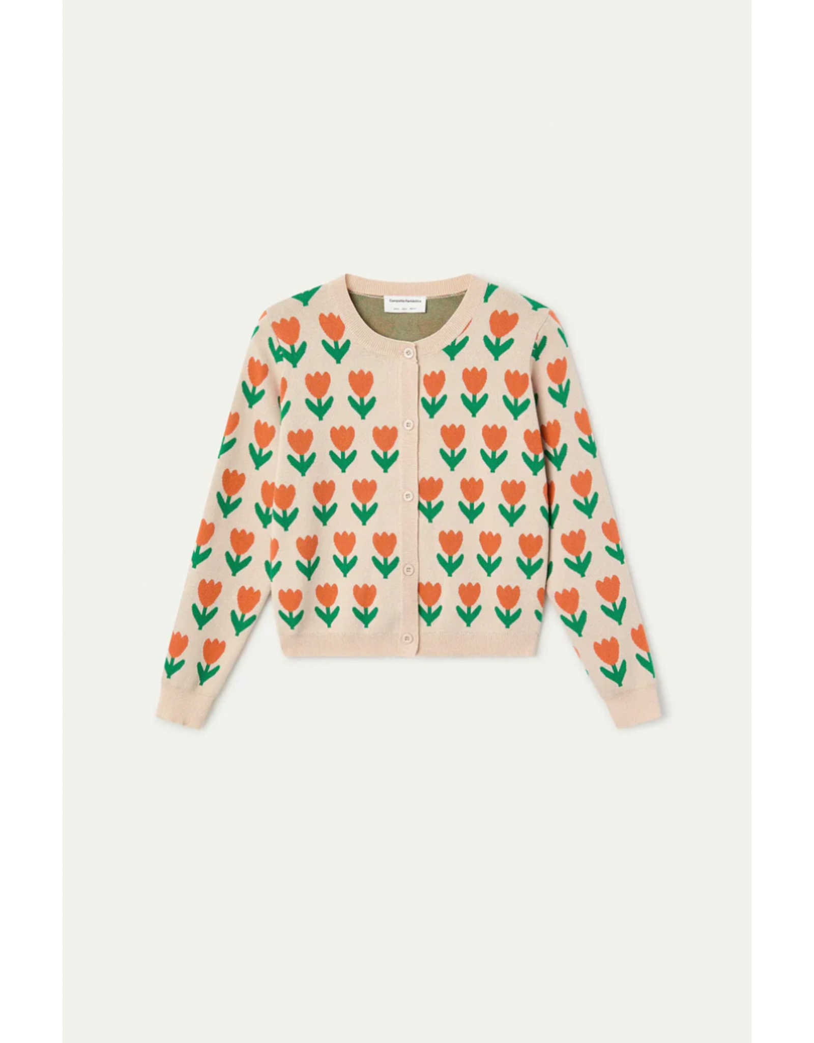 Compania Fantastica Compania Fantastica -  Tulip Print Cardigan