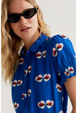 Compania Fantastica Compania Fantastica -  Ladybug Print Short Sleeve Blouse