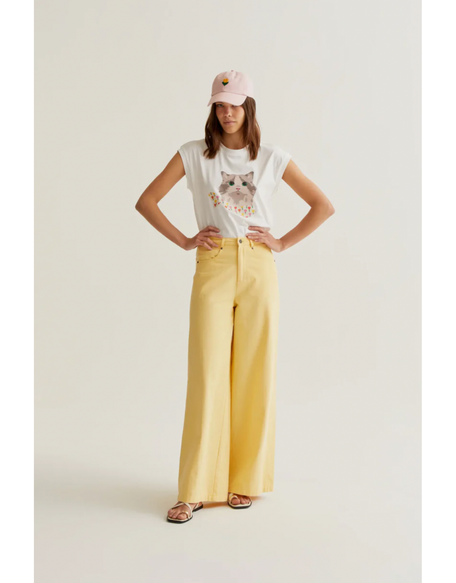 Compania Fantastica Compania Fantastica -  Cat Print Graphic Tee