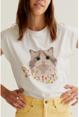 Compania Fantastica Compania Fantastica -  Cat Print Graphic Tee