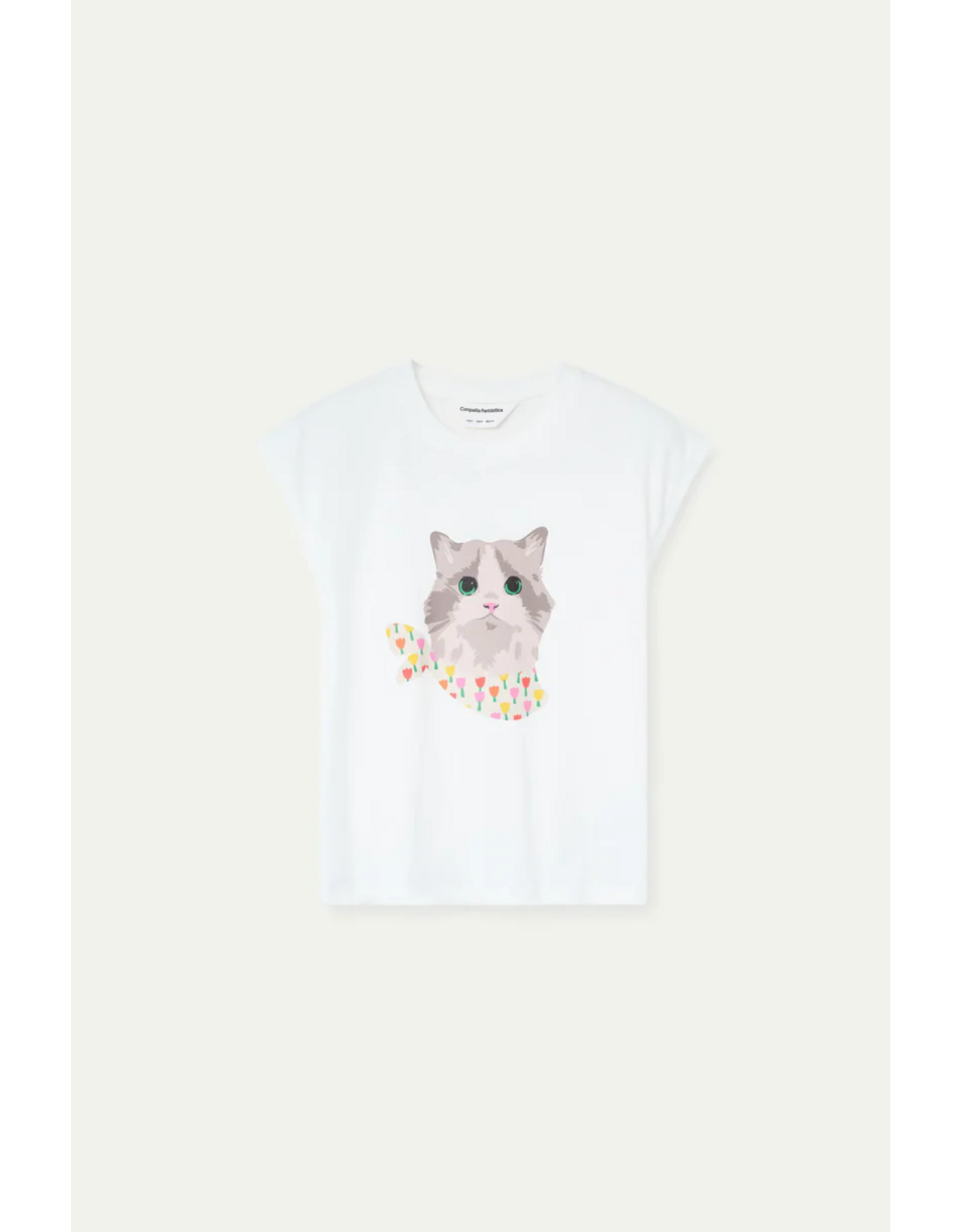 Compania Fantastica Compania Fantastica -  Cat Print Graphic Tee
