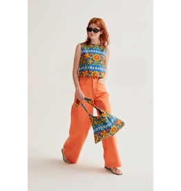 Compania Fantastica Compania Fantastica -  Sleeveless Top (Garden Print)