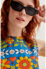 Compania Fantastica Compania Fantastica -  Sleeveless Top (Garden Print)