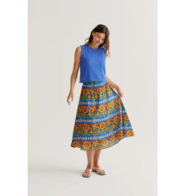 Compania Fantastica Compania Fantastica -  Midi Skirt (Garden Print)