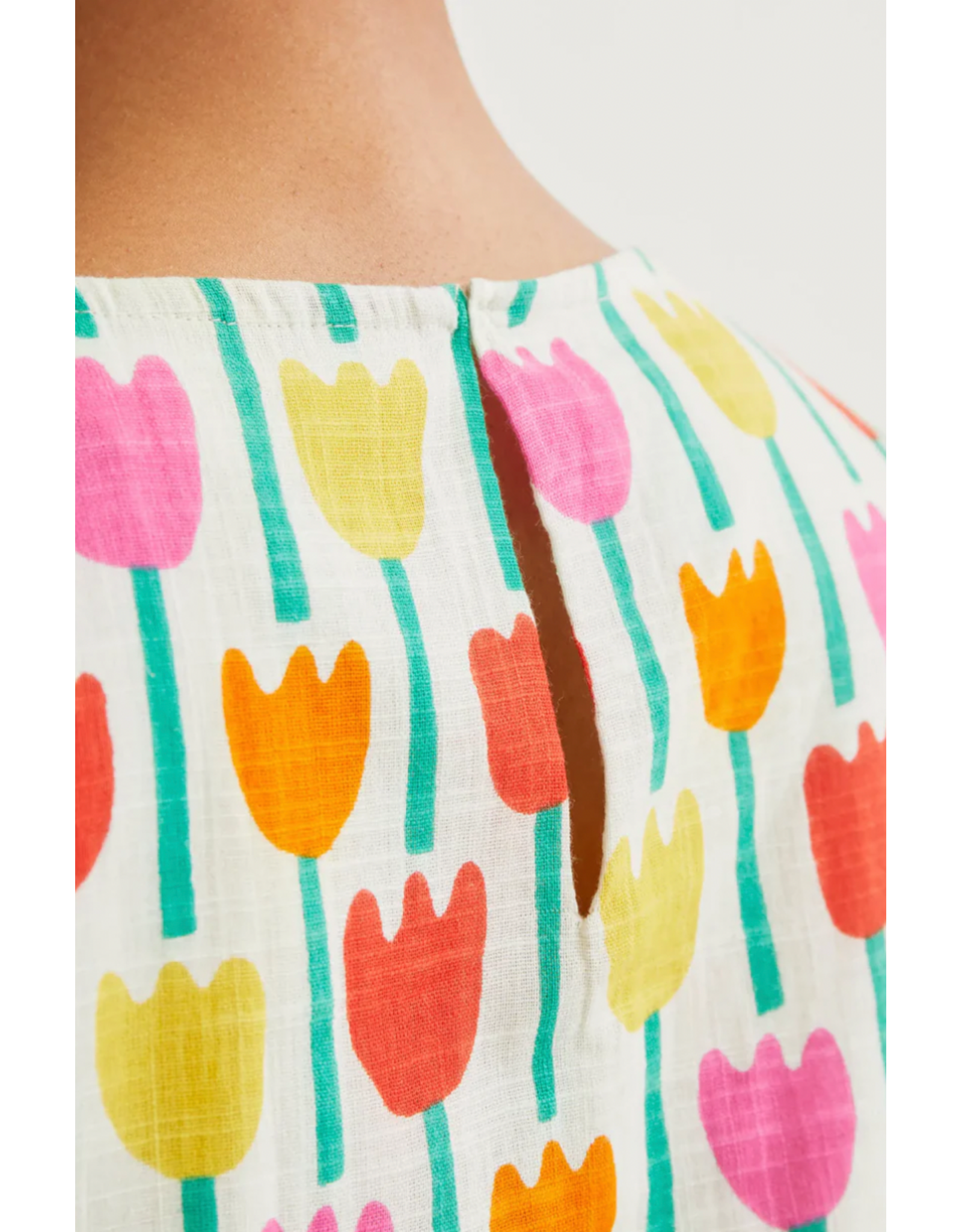 Compania Fantastica Compania Fantastica -  Tulip Print Short Dress