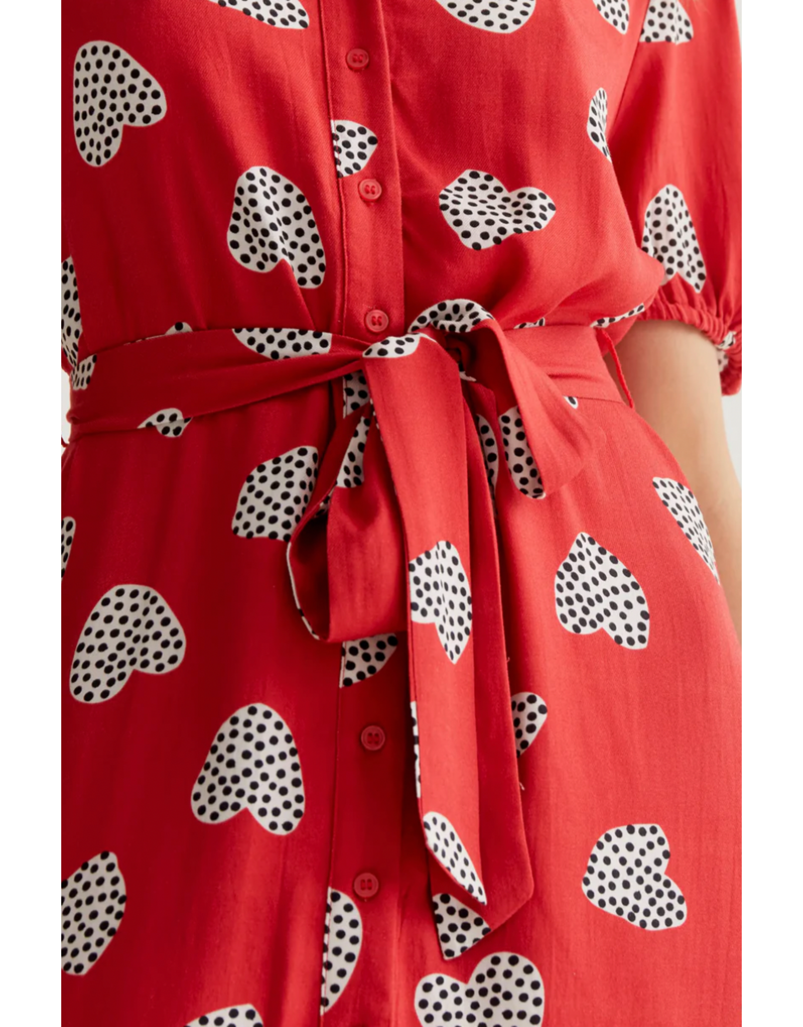 Compania Fantastica Compania Fantastica -  Midi Dress (Harmony Red)