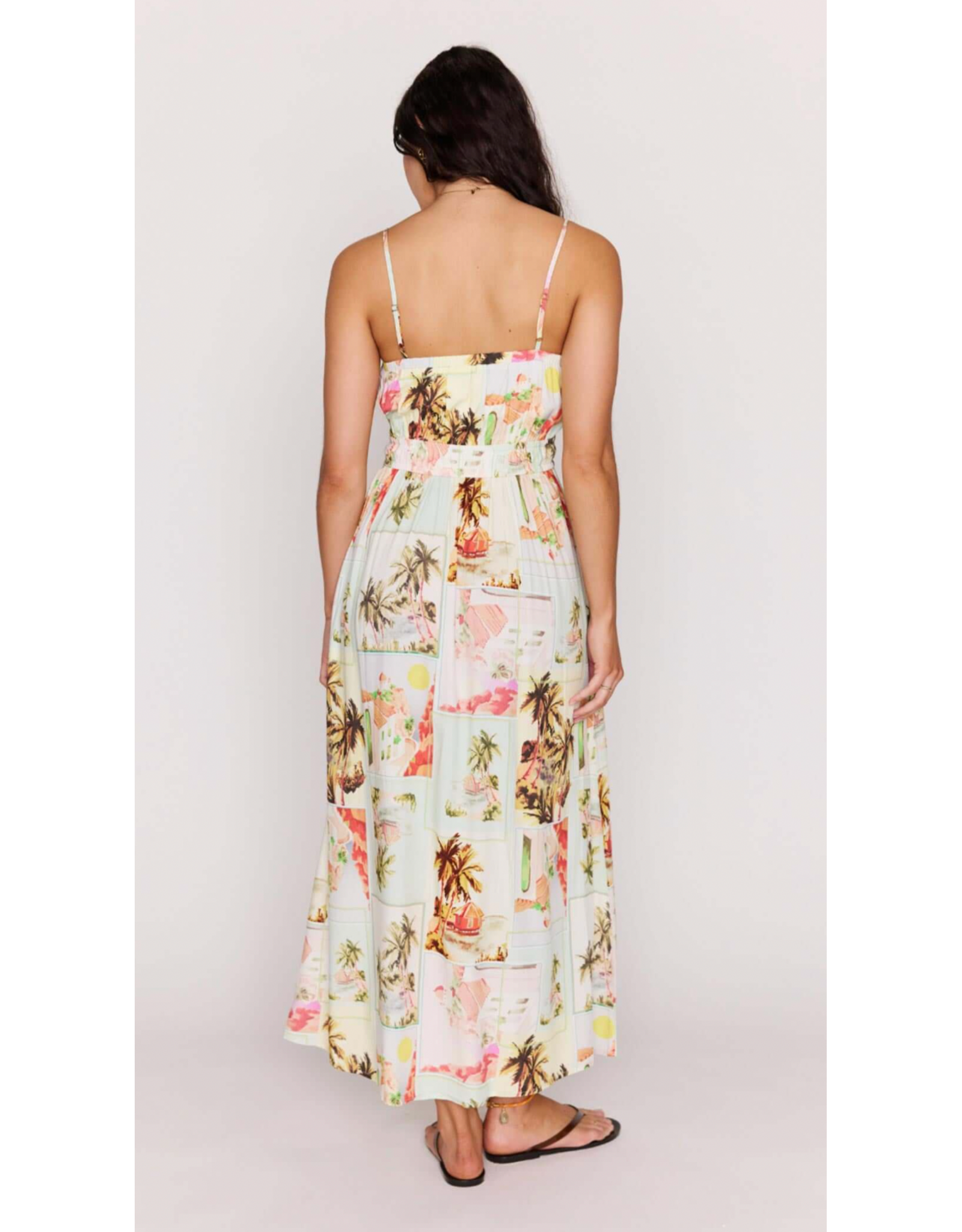 Mink Pink Mink Pink - Dolce Midi Sundress (Postcard)