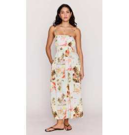 Mink Pink Mink Pink - Dolce Midi Sundress (Postcard)