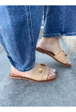 Ateliers Ateliers - Faleria Leather Slide (Cappucino)