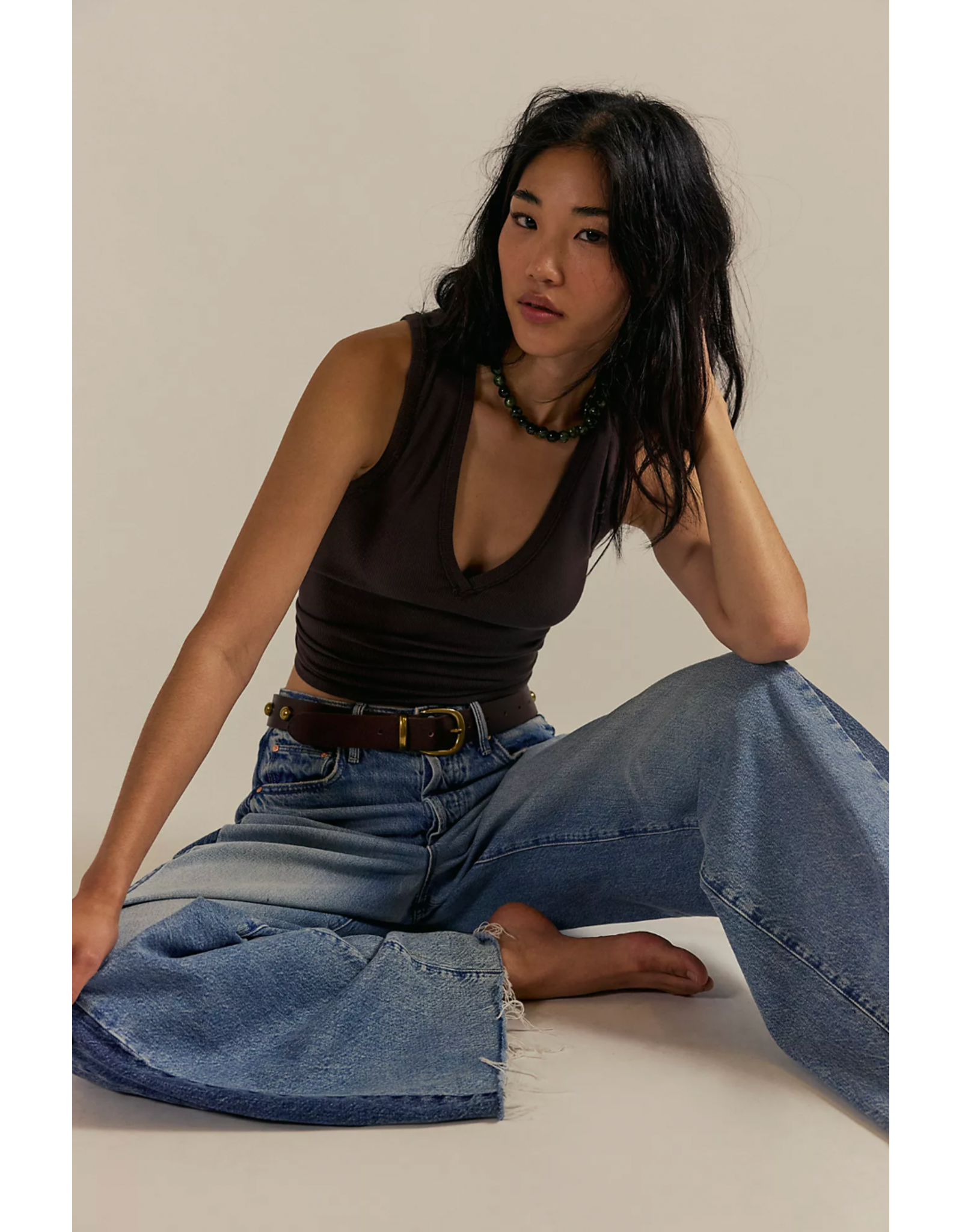 Free people Free People - Neria Tank (Double Espresso)