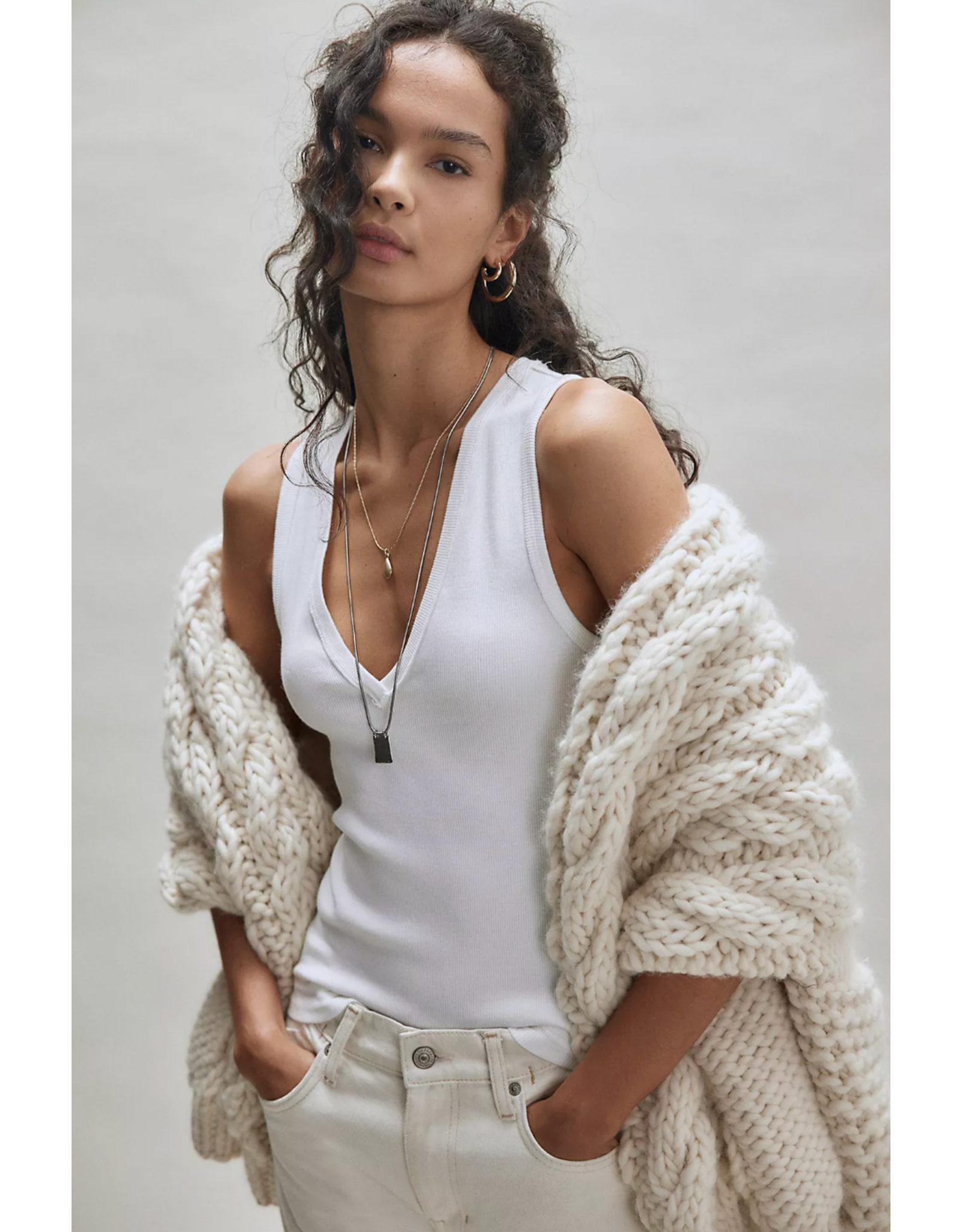 Free people Free People - Neria Tank (Ivory)