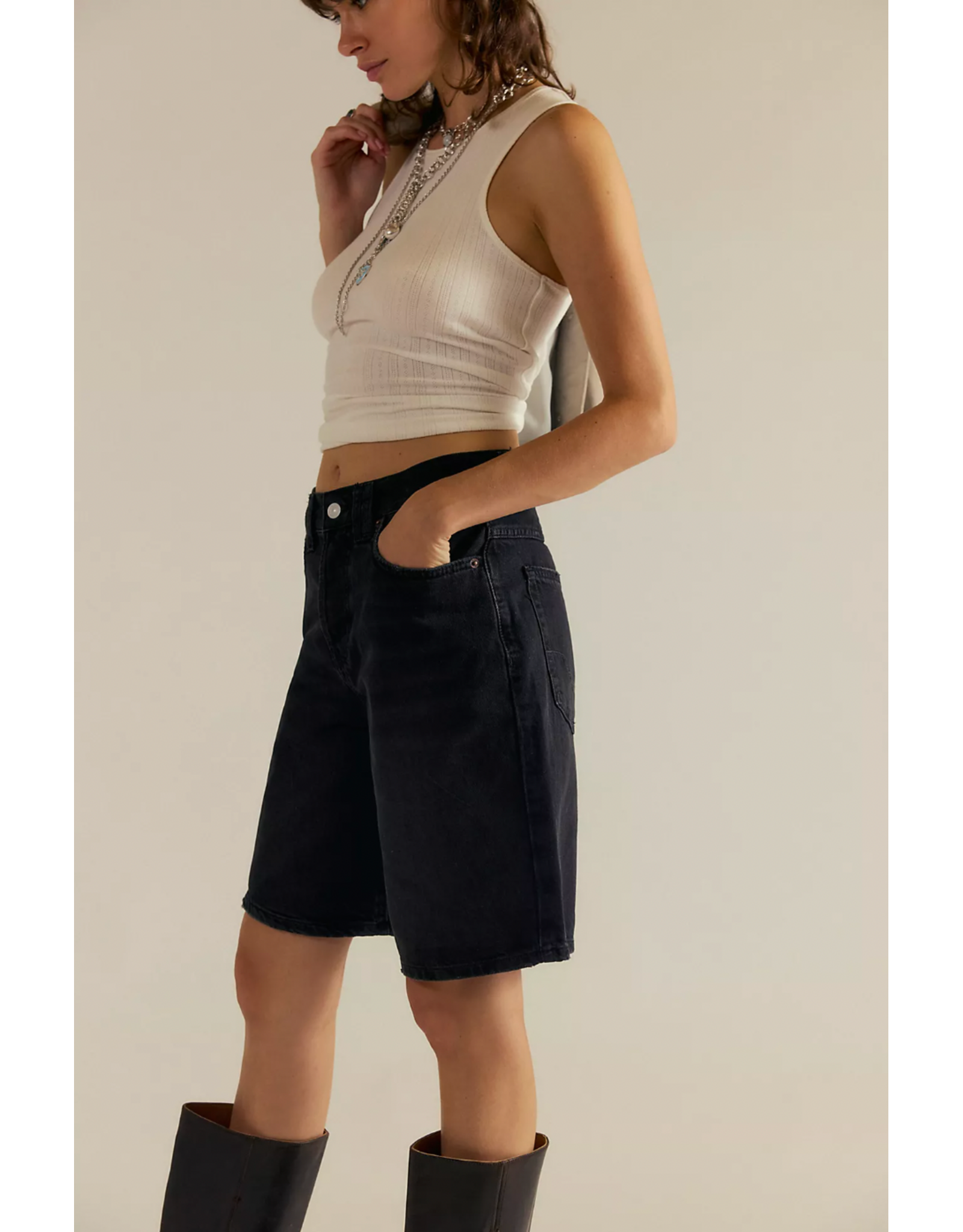 Free people Free People - We The Free Montana Shorts (Light's Out)