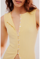 Free people Free People - Tilly Vest (Mellow Yellow)