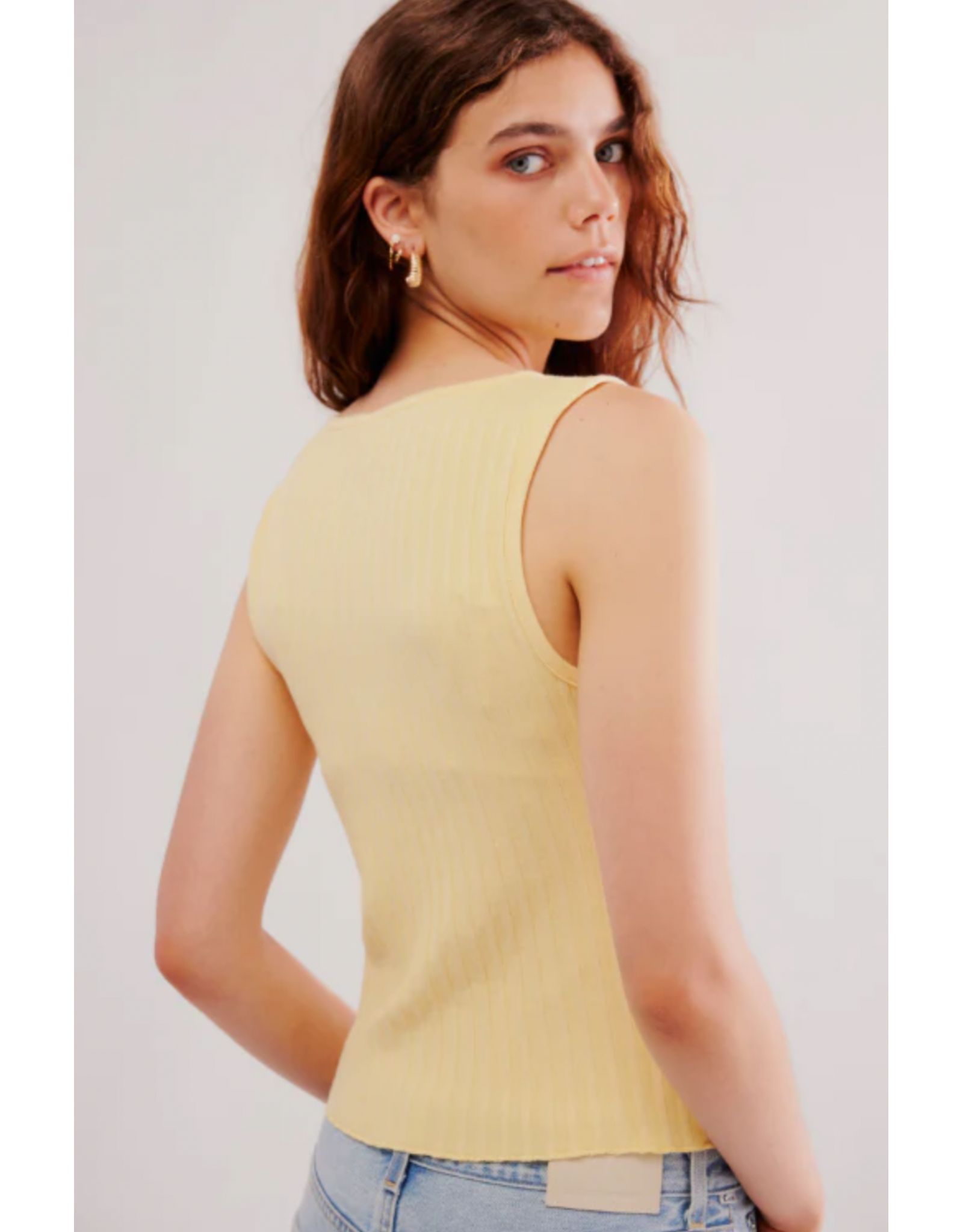 Free people Free People - Tilly Vest (Mellow Yellow)